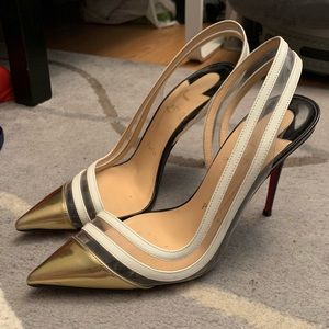 PRICE DROP Christian Louboutin Paralili 100mm